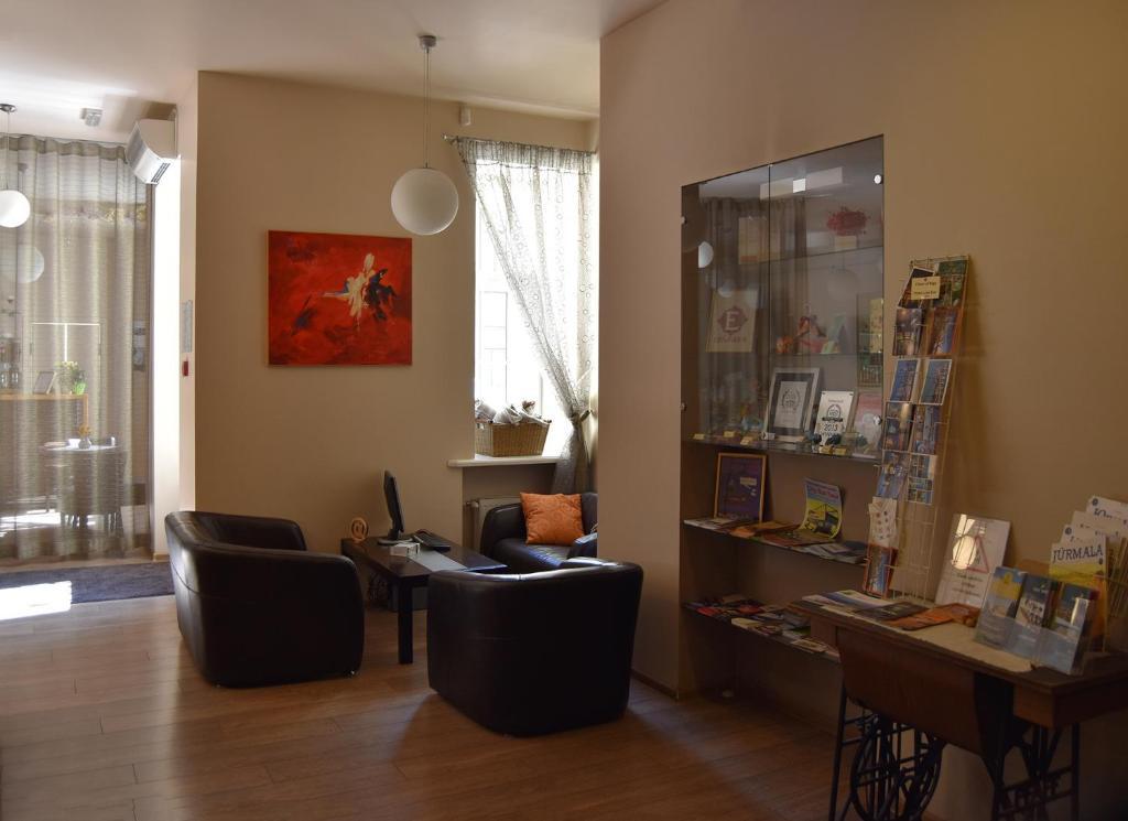Posezení v ubytování Hotel Edvards