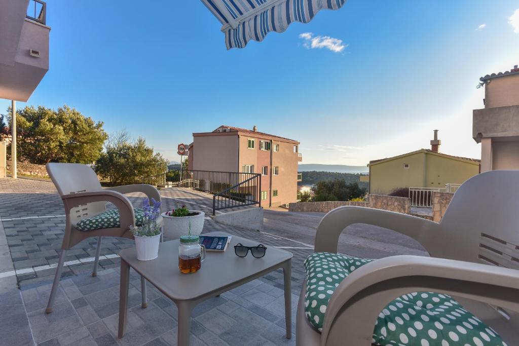 Balkón nebo terasa v ubytování Studio Apartment Deluxe