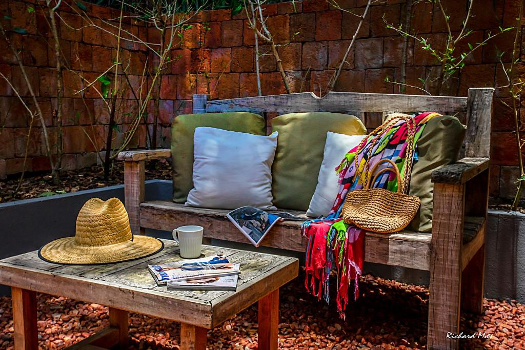 Posezení v ubytování Jardim Secreto