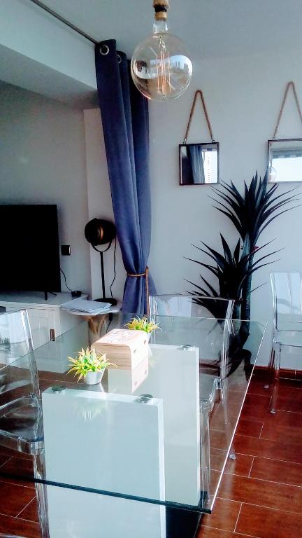TV a/nebo společenská místnost v ubytování Apartamento "SOLAZ"