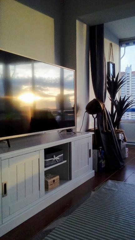 Kuchyň nebo kuchyňský kout v ubytování Apartamento "SOLAZ"