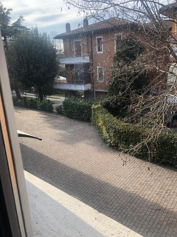 Budynek, w którym mieści się apartament
