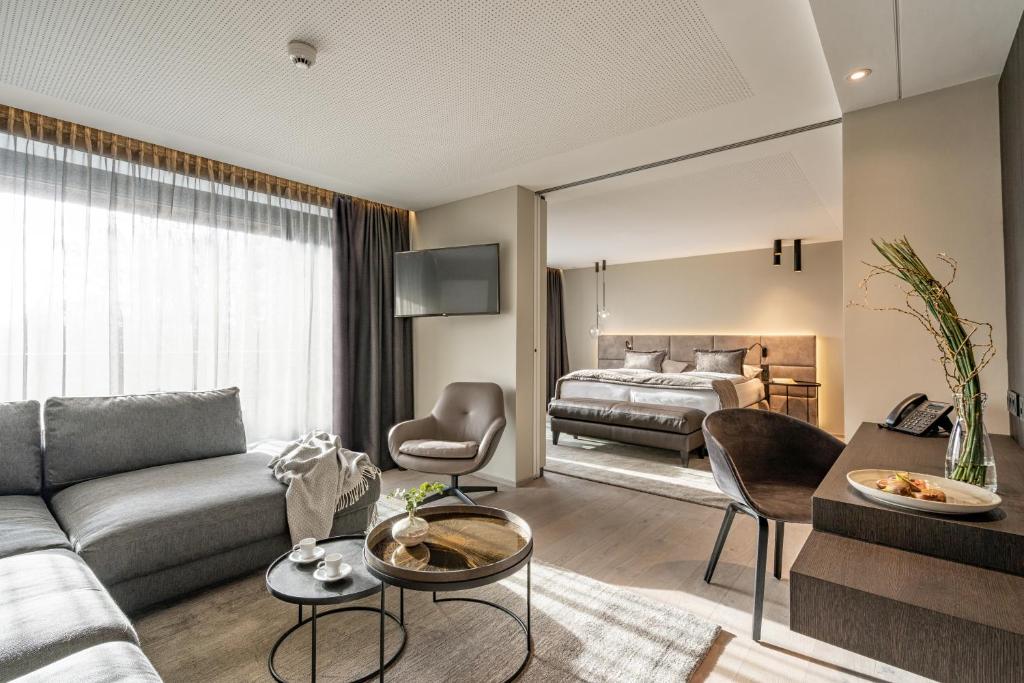 Posezení v ubytování Hotel Riedenburg