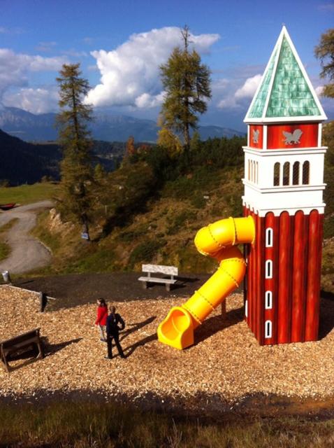 Detský kútik v ubytovaní Waldnerhütte