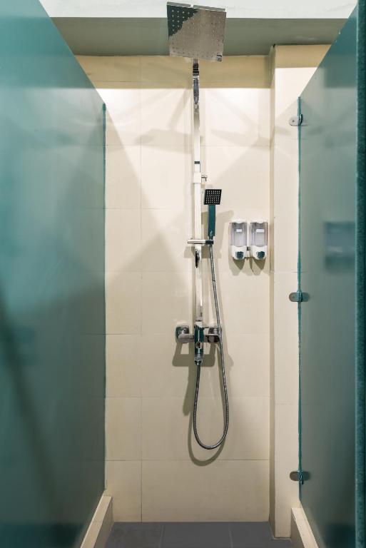 Koupelna v ubytování Hanoi EcoStay 2 hostel