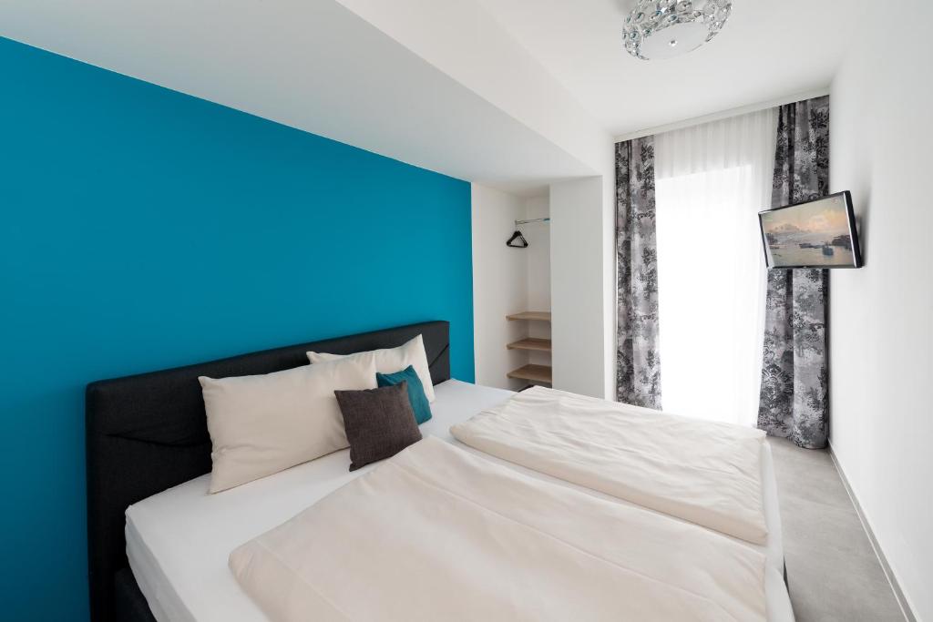 Postel nebo postele na pokoji v ubytování MOTEL24seven