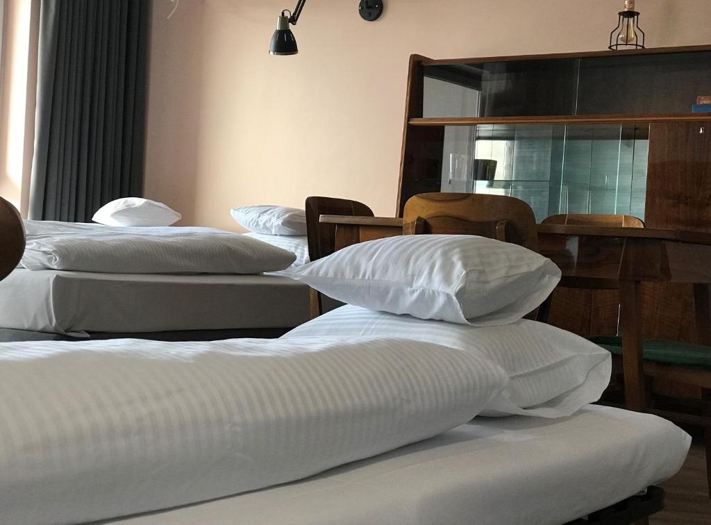 Postel nebo postele na pokoji v ubytování Silesia Apartment Eliza