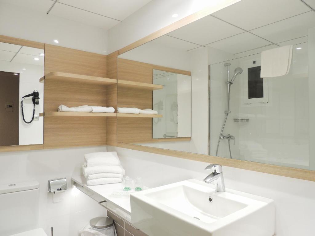 Kúpeľňa v ubytovaní Hotel Cesar Augustus