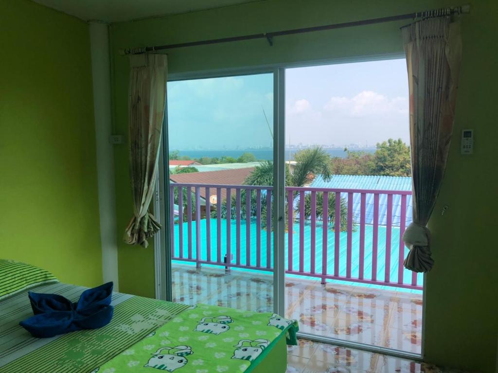 Balkón nebo terasa v ubytování Bann Pa Su (บ้านป้าสุ)