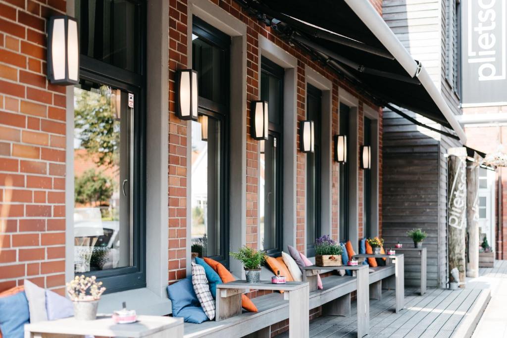 Posezení v ubytování Krögers Hotel