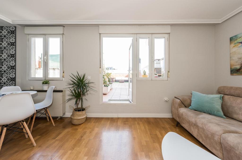 Apartments Madrid Principe 2 - Appartement Penthouse Avec Terrasse
