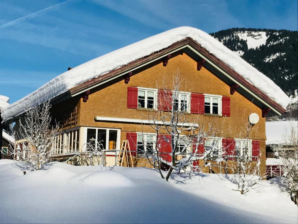 Haus Stabentheiner v zimě
