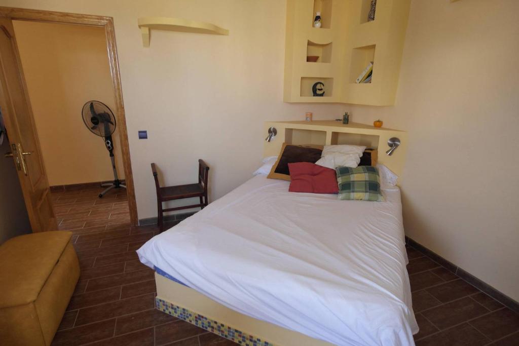 Postel nebo postele na pokoji v ubytování VG1C, Gran apartamento en zona del Puerto
