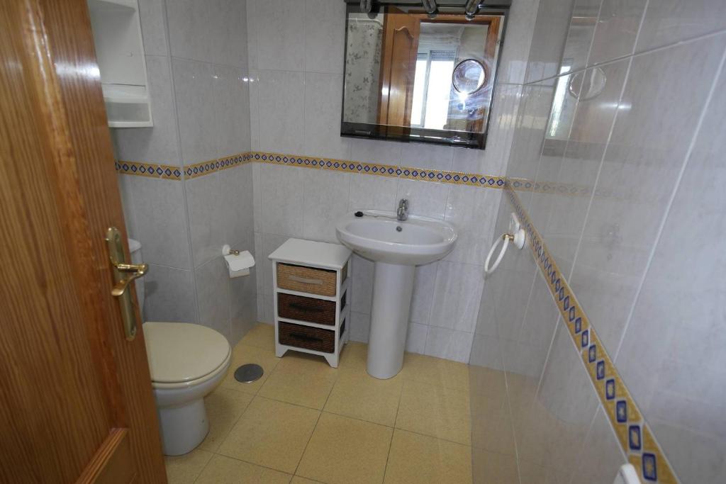 Koupelna v ubytování VG1C, Gran apartamento en zona del Puerto