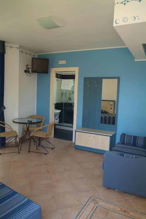 Kuchyň nebo kuchyňský kout v ubytování Grand Hotel Dei Cavalieri