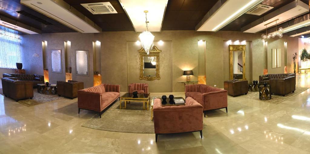 Posezení v ubytování Zepter Hotel Vrnjacka Banja, member of Zepter Hotels