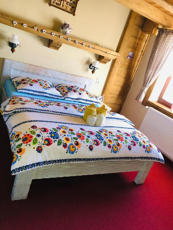 Postel nebo postele na pokoji v ubytování Privát Domino