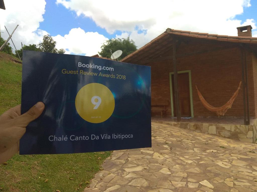 Certifikát, hodnocení, plakát nebo jiný dokument vystavený v ubytování Chalé Canto Da Vila Ibitipoca