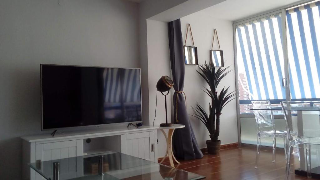 TV a/nebo společenská místnost v ubytování Apartamento "SOLAZ"