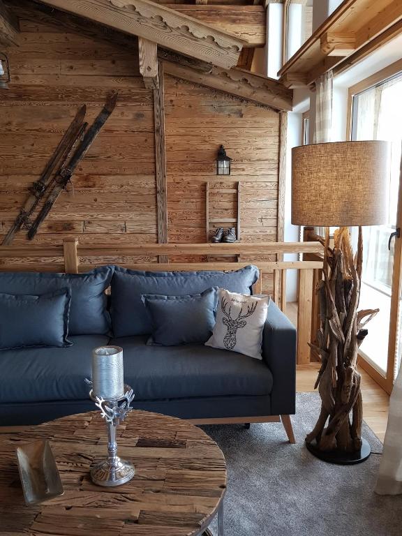 Posezení v ubytování CHALET BELLE KAISER by Belle Stay