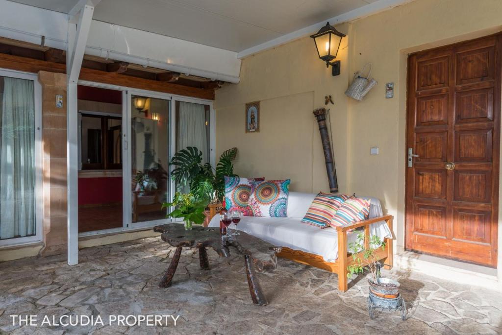 Posezení v ubytování Villa Llimona