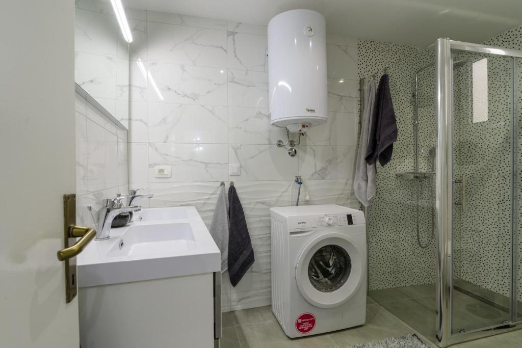 Kúpeľňa v ubytovaní House Niko