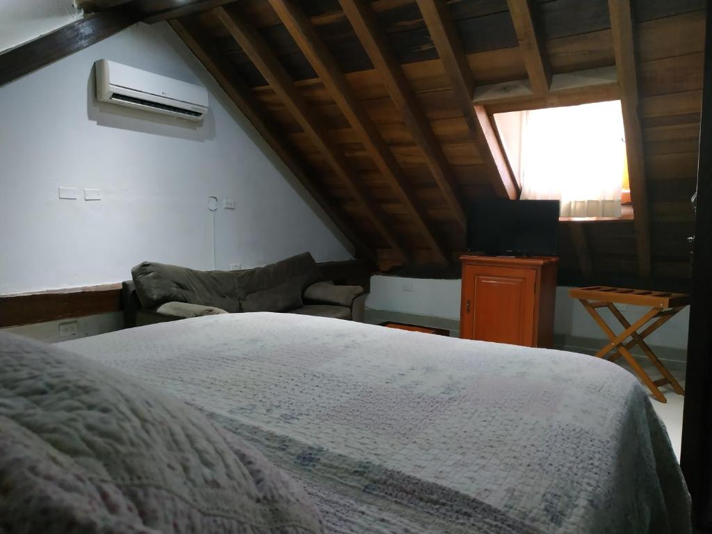 Postel nebo postele na pokoji v ubytování Casa India Catalina