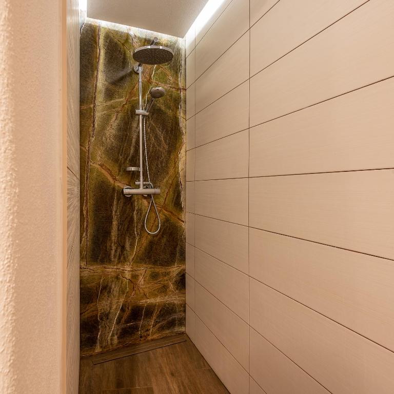 Koupelna v ubytování Ferienappartement am Leisnitzbach