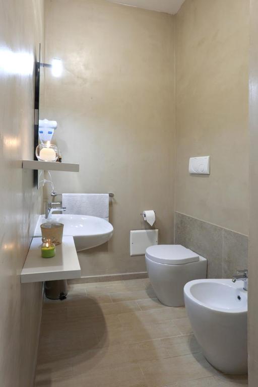 Koupelna v ubytování B&B EVO Nardò