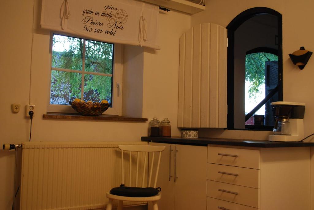 Kuchyň nebo kuchyňský kout v ubytování Bed and Breakfast 33