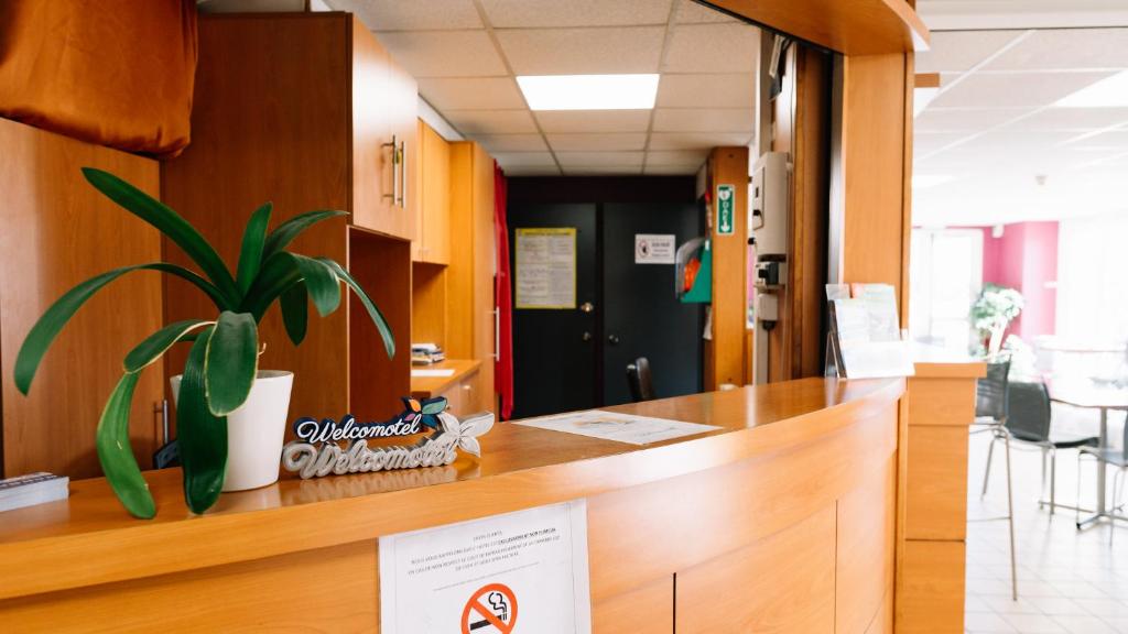 Vstupní hala nebo recepce v ubytování Welcomotel Limoges