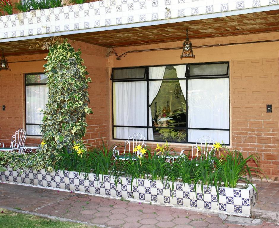 Zahrada ubytování Hotel Pie de la Sierra