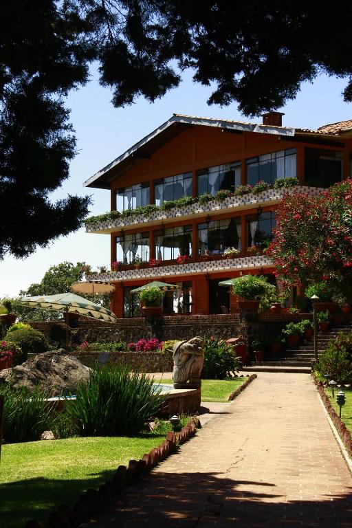 Zahrada ubytování Hotel Pie de la Sierra
