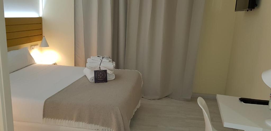 Cama o camas de una habitación en Le Petit Palü-Fuencarral