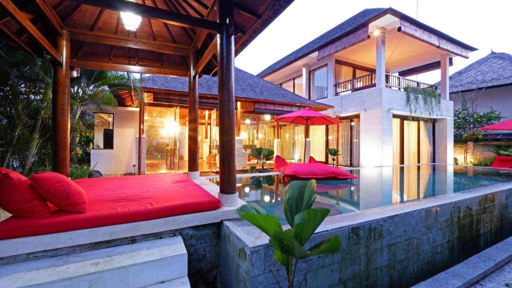 Swimmingpoolen hos eller tæt på Villa 58 Tanah Lot