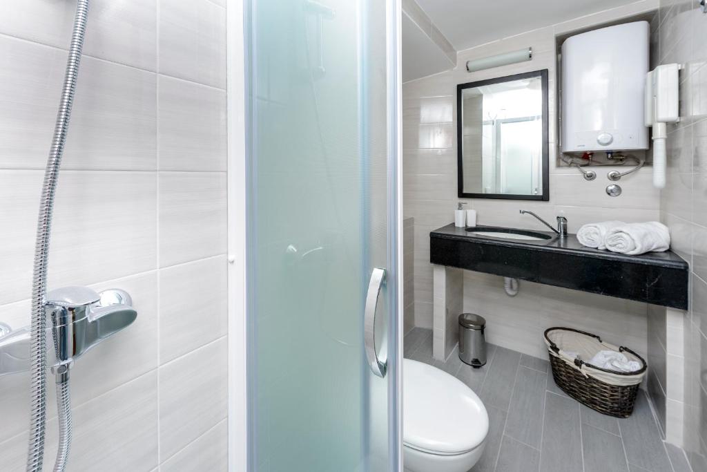 Kúpeľňa v ubytovaní Rooms Andro
