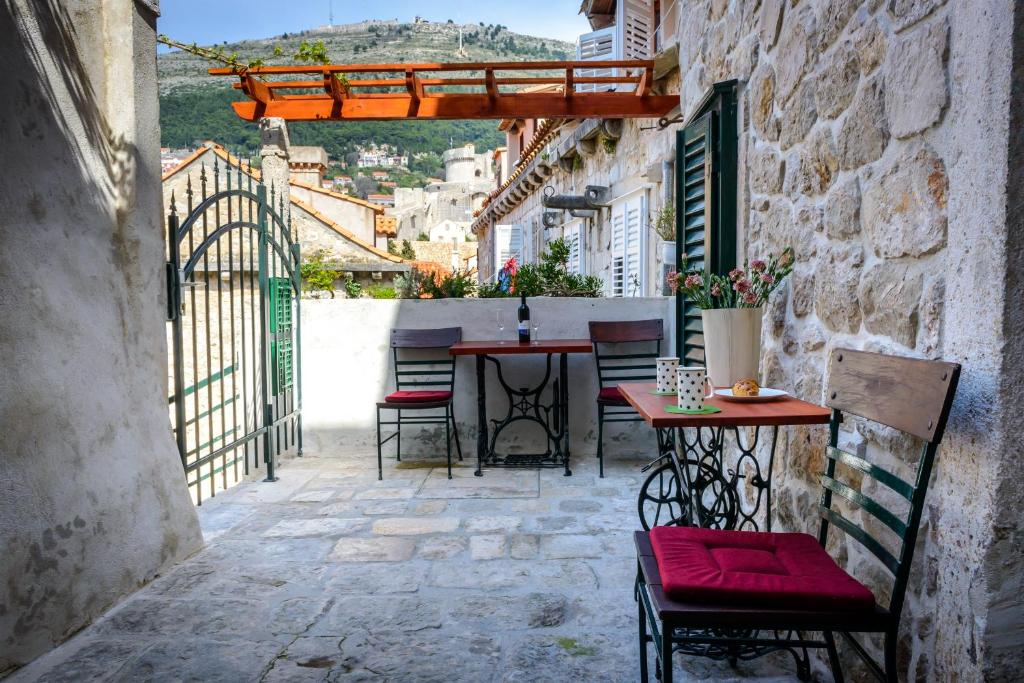 Balkón alebo terasa v ubytovaní Rooms Andro