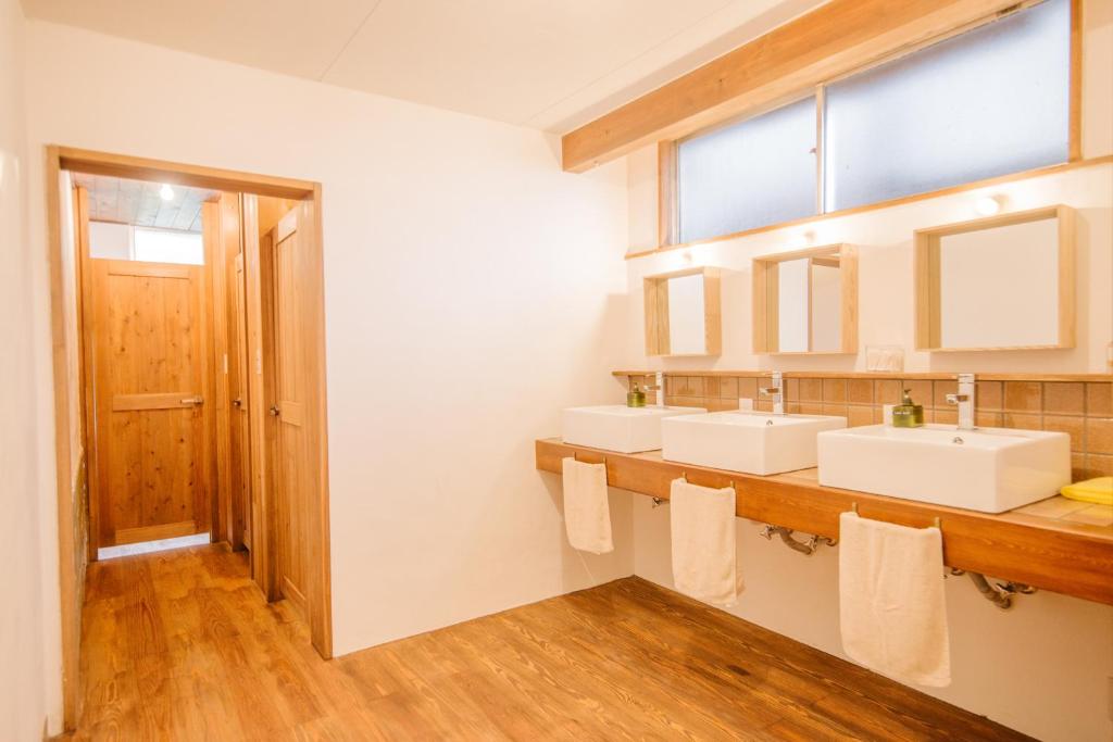 Koupelna v ubytování Irori Guest House Tenmaku