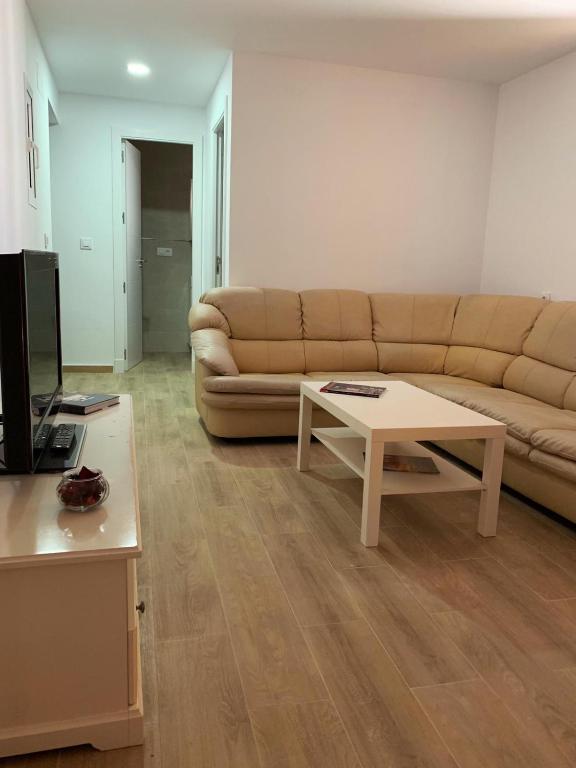 TV a/nebo společenská místnost v ubytování Casa Conchita