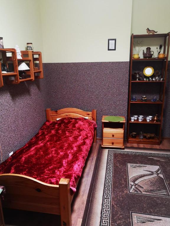 Postel nebo postele na pokoji v ubytování Pensjonat Sielec