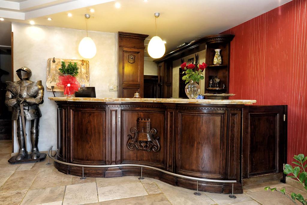 Vstupní hala nebo recepce v ubytování Hotel Al Castello