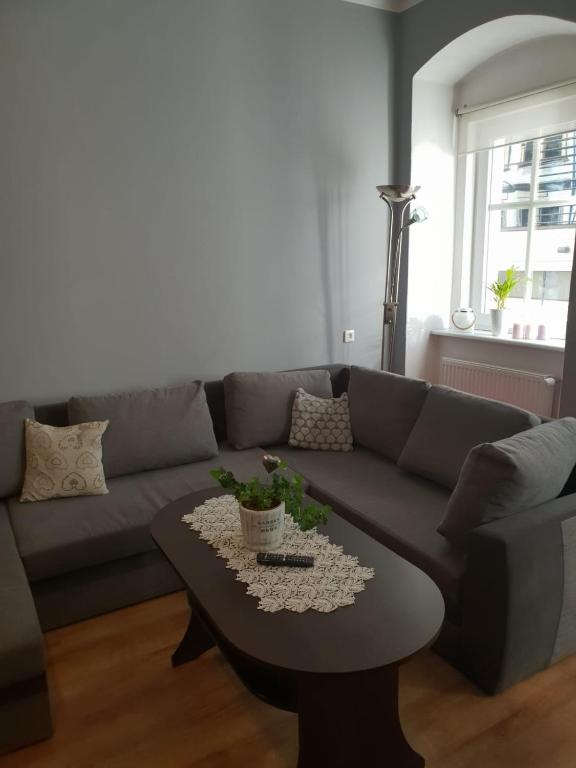 Posezení v ubytování Apartament Danusia