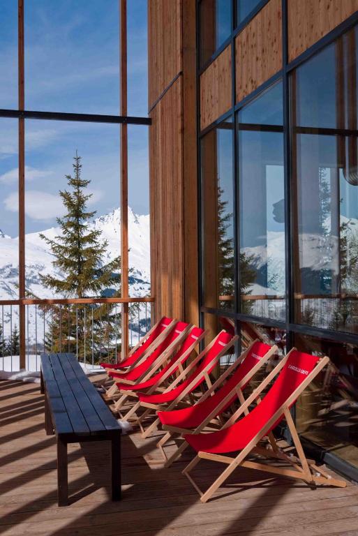 Fotografie z fotogalerie ubytování L'Aiguille Grive Chalets Hotel v destinaci Arc 1800