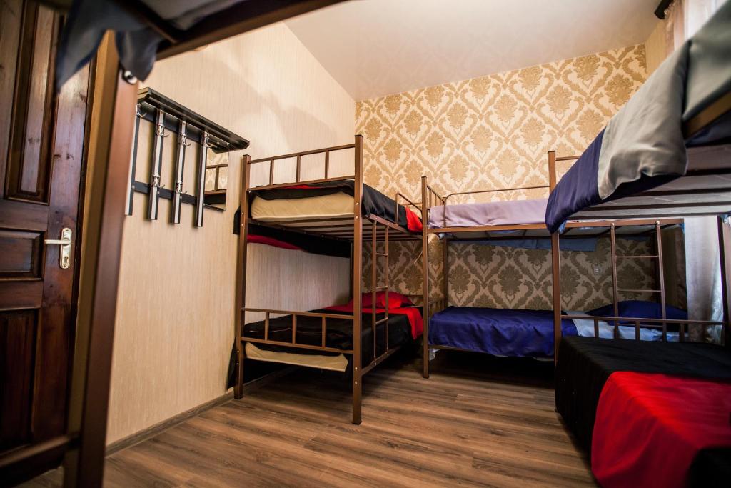 Postel nebo postele na pokoji v ubytování Guest House Didis
