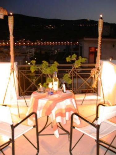 A balcony or terrace at Emily Hotel
