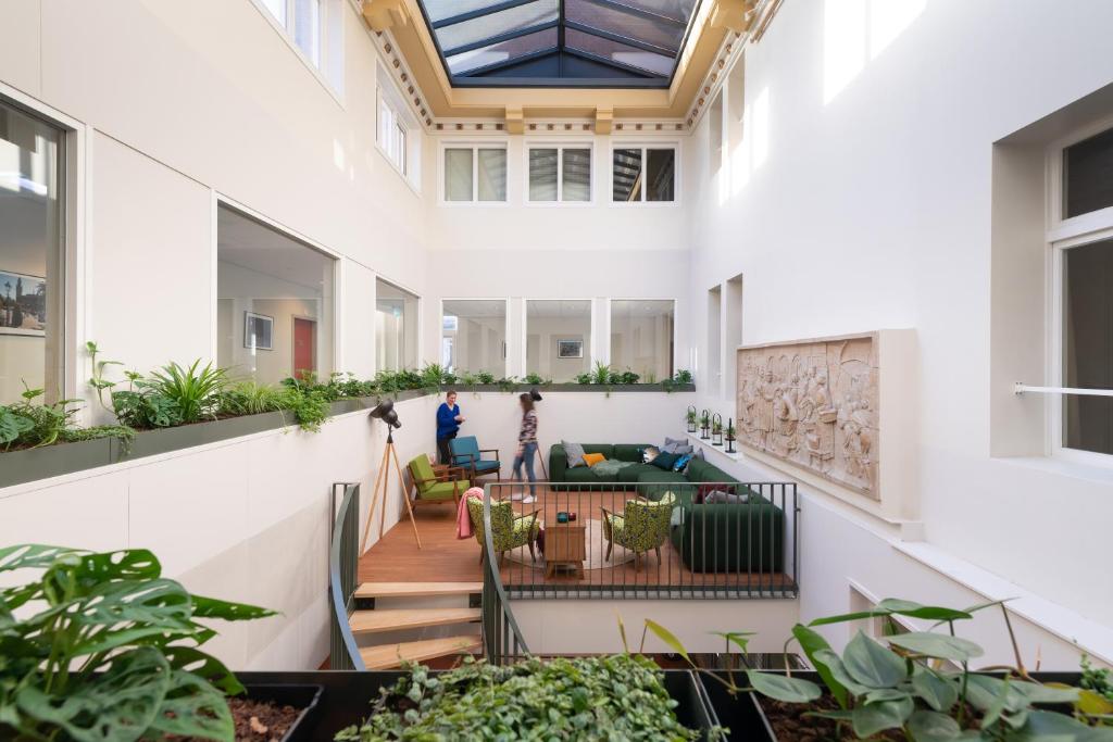 Zahrada ubytování Stayokay Hostel Den Haag
