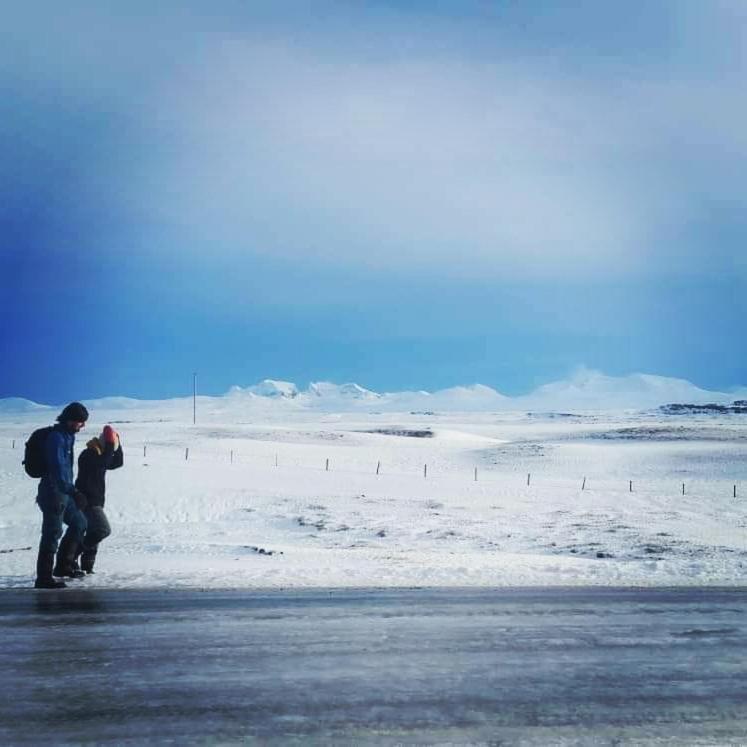 Hrafnabjörg 4 að vetri til