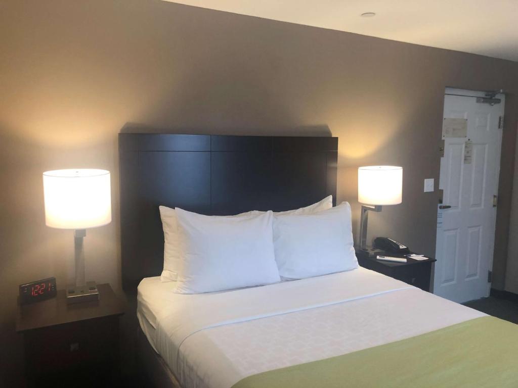 Postel nebo postele na pokoji v ubytování Best Western Fort Lee
