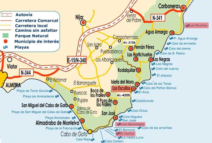 Casita Cerrillo en Villa de Nijar con piscina, Níjar ...