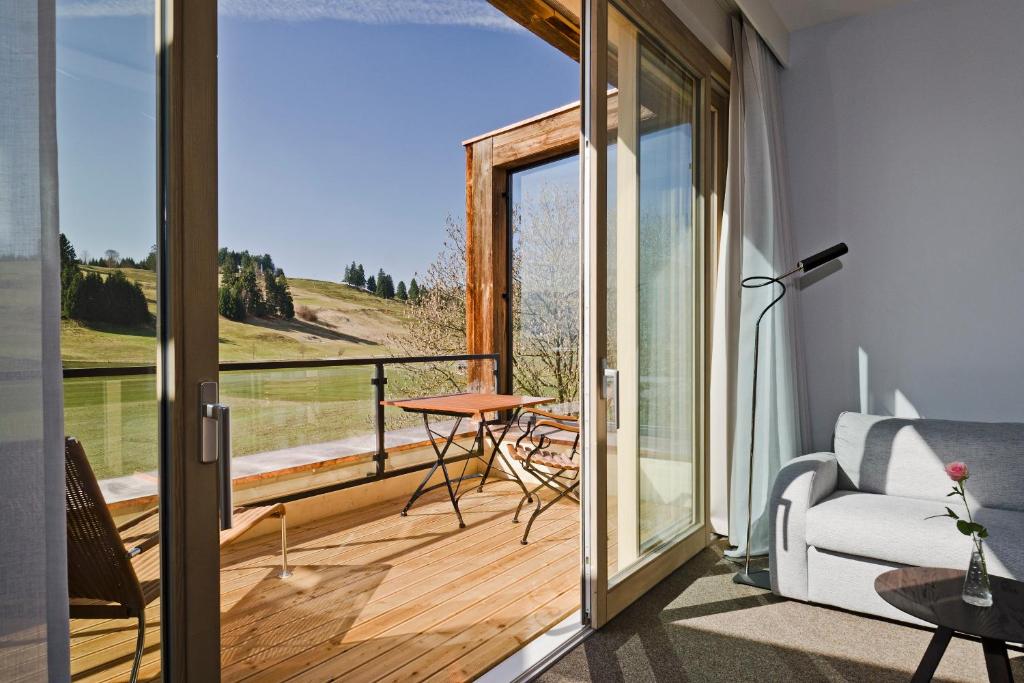 Balkón nebo terasa v ubytování Hotel Kaufmann
